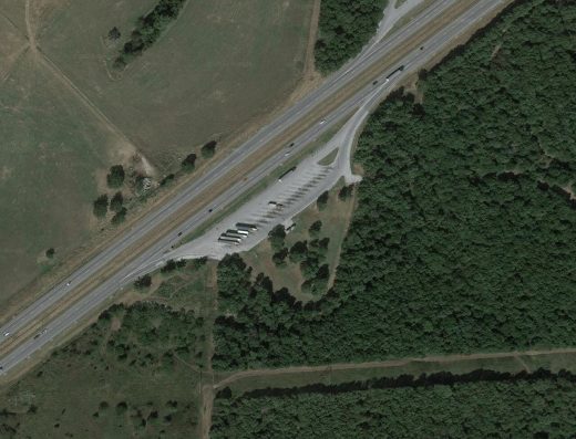 Rest Area Alabama I-85 Mile 44 South